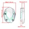 2025 Fit For YAMAHA NMAX155 NMAX125 NMAX 125 155 2017-2025 2025 Motorcycle CNC Side Stand Enlarger Kickstand Enlarge Plate Pad