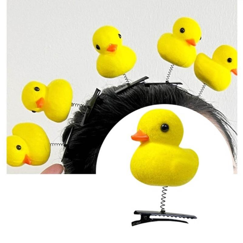 Secure Hairpin Crafting Attachments Convenient Hairpin Crafting Supplies Chic Barrette Clip Attachment with Spring