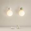 Modern Minimalist Globe Ball LED Pendant Lighting Dining Room Bedroom Bedside Hanging Lamp Restaurant Bar Counter Chandelier