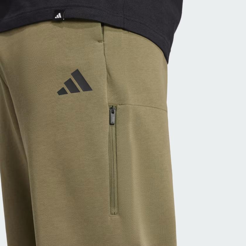 Adidas Future Icons 3-Stripes Pocket Pants Olive Strata Men Streetwear JD4891