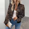Women's Printed Patchwork Thin Fashion Jacket Casual Jacket Top