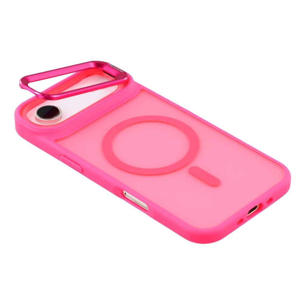 For iPhone Air Case Compatible with MagSafe Lens Kickstand TPU + PC Matte Phone Cover