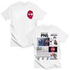PNL French Rapper Le Monde Chico Album Graphic TShirt Unisex Cotton Short Sleeve Hip Hop Fashion Streetwear TShirt