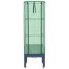 Vidaxl Raised Planter with Greenhouse, Rattan Look, 40X40X140 Cm
