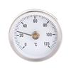 Thermometer Temperatur-Zifferblattanzeige mit Feder für Rohre Oberflächen Öl Strom