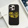 Mode-Trends WU-T-TANG CLANs Für IPhone 17 16 15 14 13 12 11 Pro Max Plus Pro Wellige Stoßfeste Matte Handyhülle