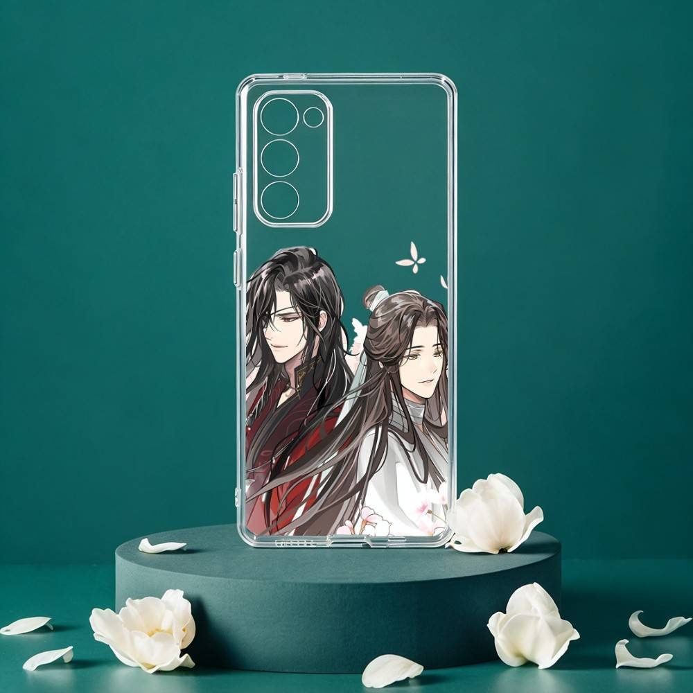 Heaven Officials Blessing Phone Case For Samsung Galaxy S24 S25 S23 S22 S21 Plus S24 S25 Transparent Cover Case