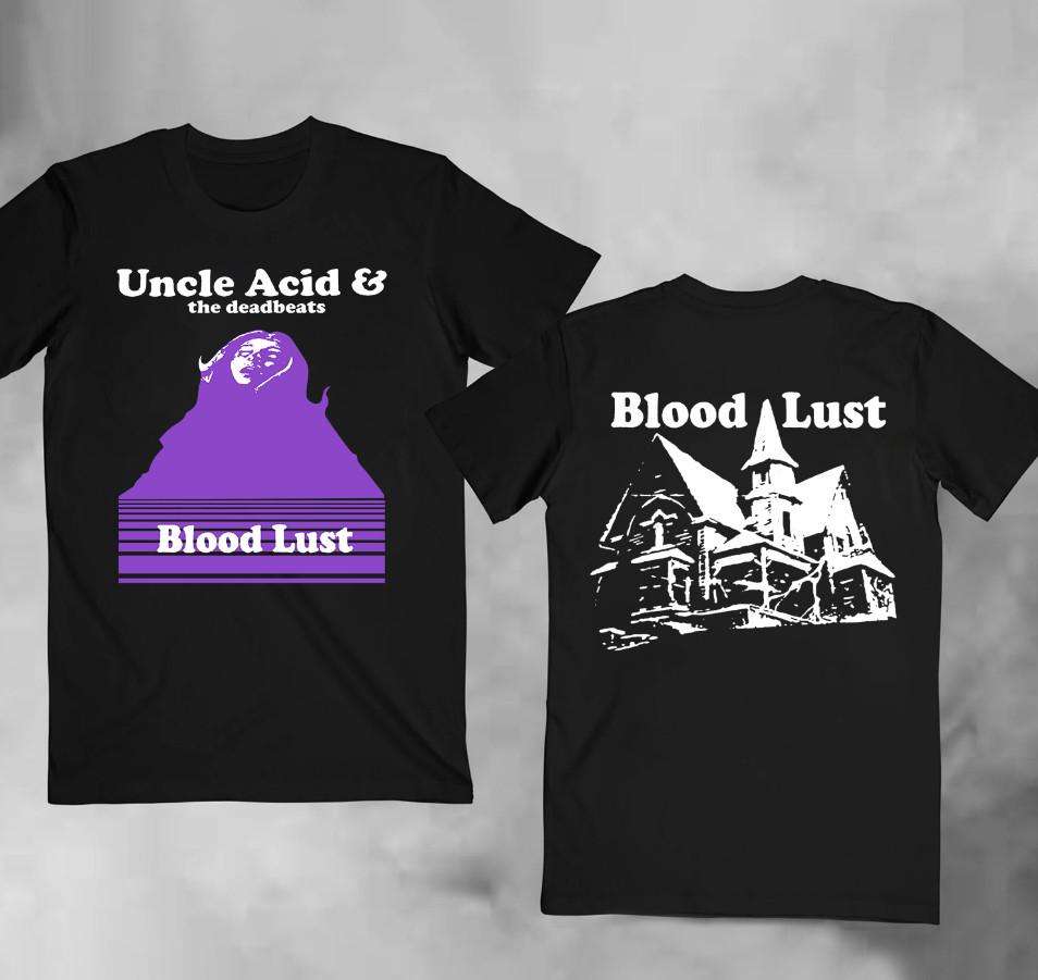 Uncle Acid & the Deadbeats-Кровь Желания 2-сторонний печатный футболка VN1119 Унисекс футболка XXL