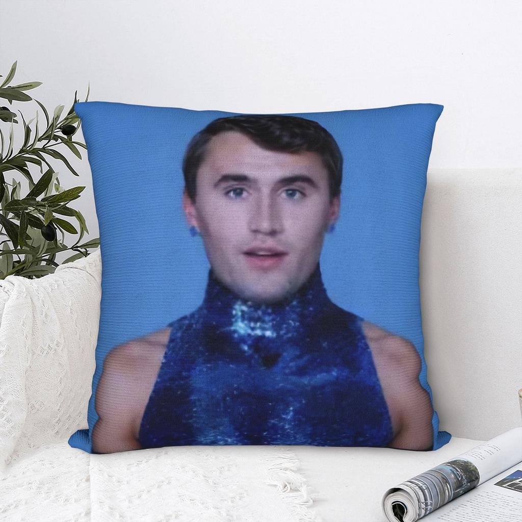 Charlie Kirk Funny Meme Pillowcases Product Printing Cushion Cover Pillow Covers Home Decor Square Multi Size