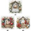 Full Embroidery cotton Thread 14CT Printed Nativity Cross Stitch Kit Artwork