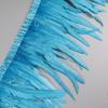 25-30cm Rooster Feather Trimming Chicken Feathers Trims Rooster Tail Feather Ribbon Dress Skirt Costume Carnival Decoration
