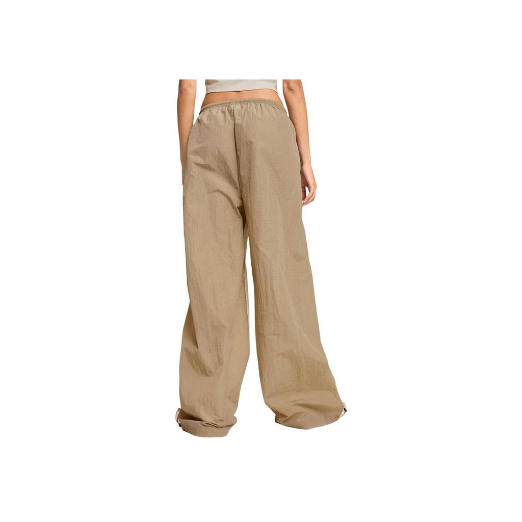 Puma Dare To Dare To Color Block Wide Leg Comfortable Breathable Casual Pants Women Bottoms Beige Khaki 626647-87