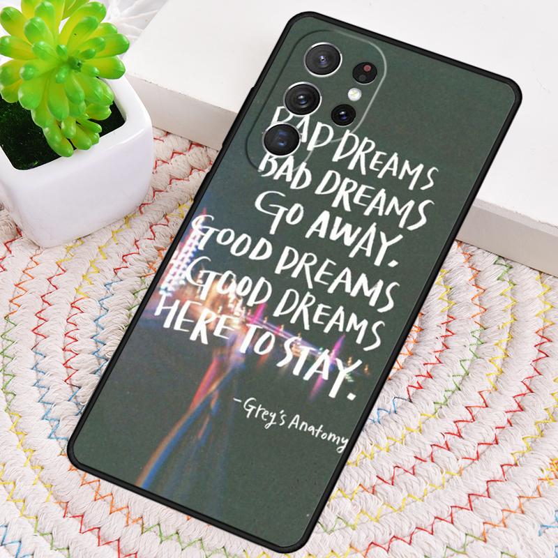 Coque Capa GREYS ANATOMY Phone Case for Samsung Galaxy note 10 pro S26 Ultra S23 S24 FE S25 S21 S22 PLUS shockproof Cove