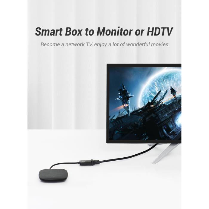 Convertisseur HDMI vers VGA - VENTION - Adaptateur - Full HD 1920x1080 - Noir - Vidéo