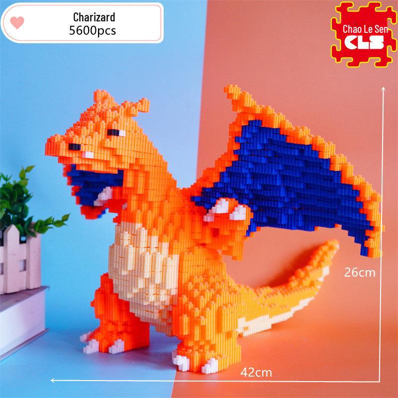 CLS Chao Le Sen Dinosaur Building Blocks: Educational Puzzle Toys for Kids