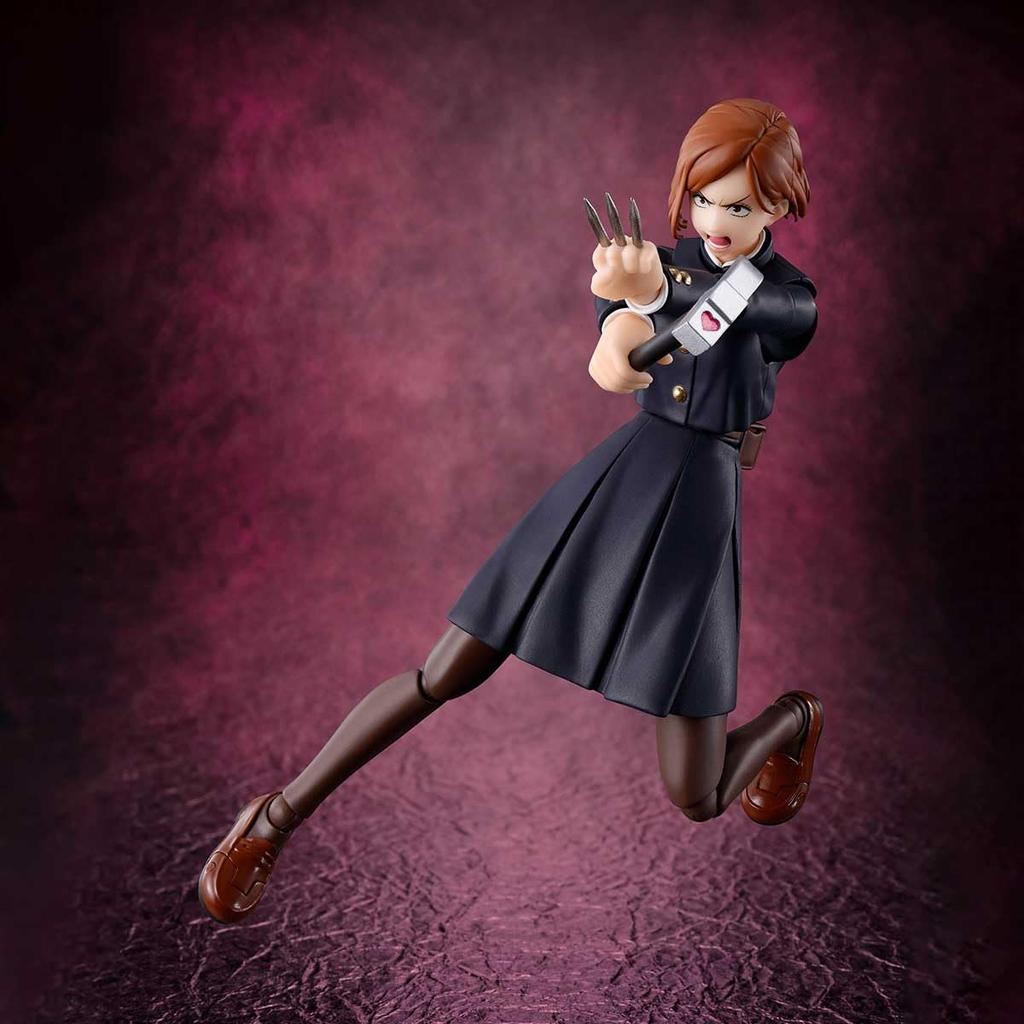 TAMASHII NATIONS Jujutsu Kaisen Nobara approximately painted action 203132 S.H.Figuarts Kugisaki, 135mm, PVC/ABS figure,