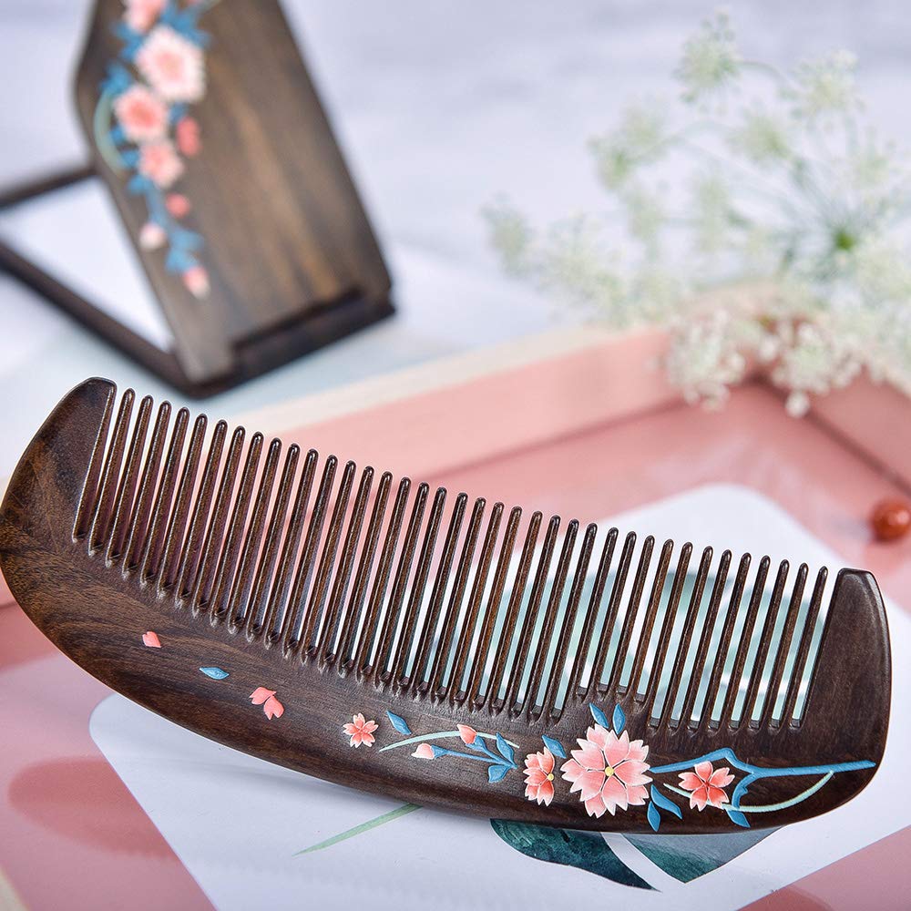 TAN MUJIANG Wooden Comb by Tan Mokkō