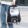 Backpack Men's Backpack Fashion Trend Personality Graffiti Student School Bag Korean Version Middle and High School Student Creative Trend Bag