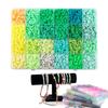 24 Color Clay Beads for Bracelet Making, Flat Clay Beads with Storage Box for DIY Jewelry Bracelet Necklace Making