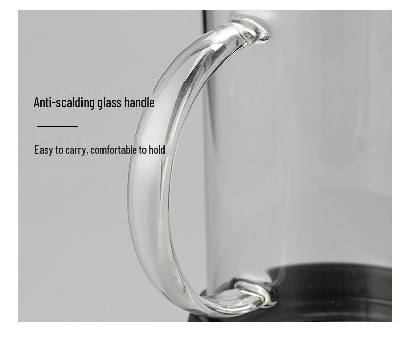 High Borosilicate Glass French Press & Pour-over Coffee and Tea Maker