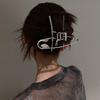 Nuovo Design Sicurezza Grandi Spille di Metallo Artigli per Capelli Barrette per Donne Ragazze Accessori per Capelli Fermagli per Capelli Forcine Copricapo