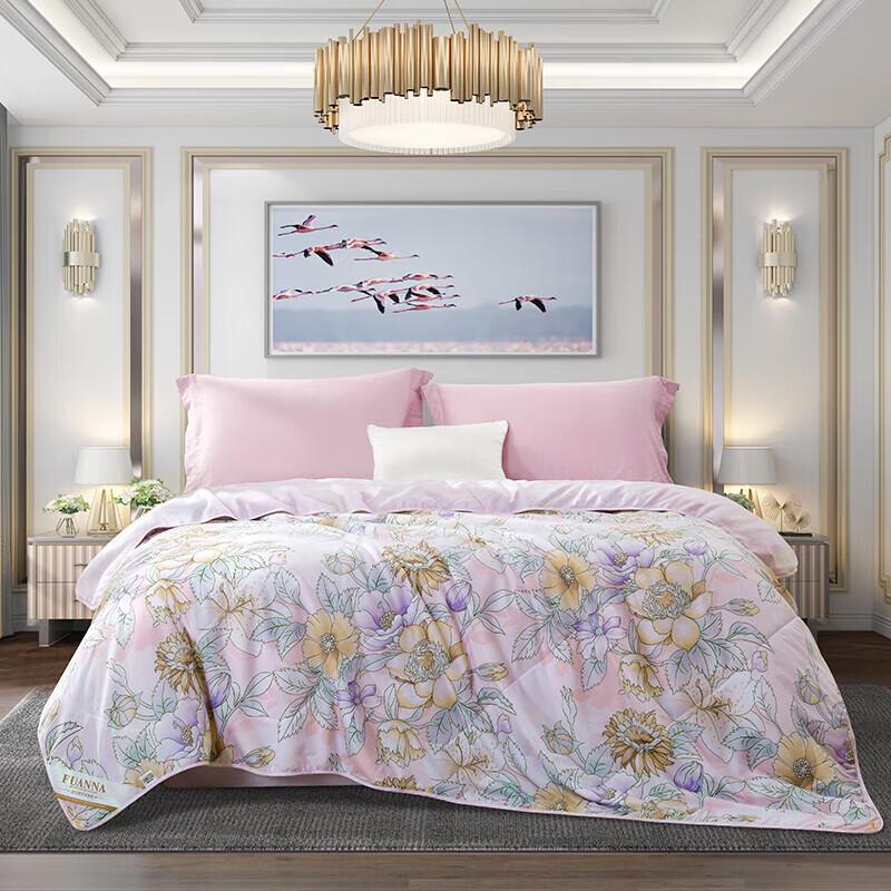 Fuanna Seven-Hole Antibacterial Printed Lightweight Quilt