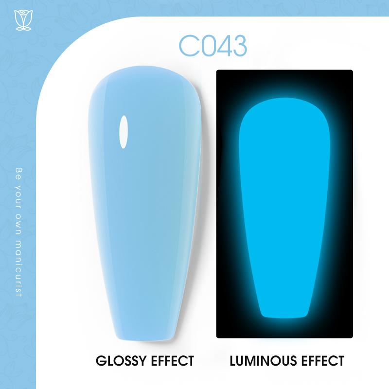 ROSALIND Mini Soak Off Eon Luminous Nail Gel Polish Bright For Nail Art Design LED/UV Lamp