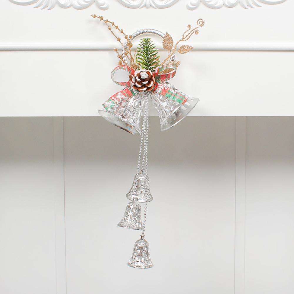 With Pine Cones Xmas Tree Pendant Glitter Christmas Hanging Ornament Christmas Bell  Shopping Mall