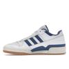 Adidas Forum Low CL White Crew Blue Gum Unisex Sneakers Cloud-White IH7821