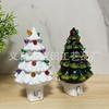 Christmas day decoration with certified American specification plug-in resin christmas tree wall lamp bedside night light living room study