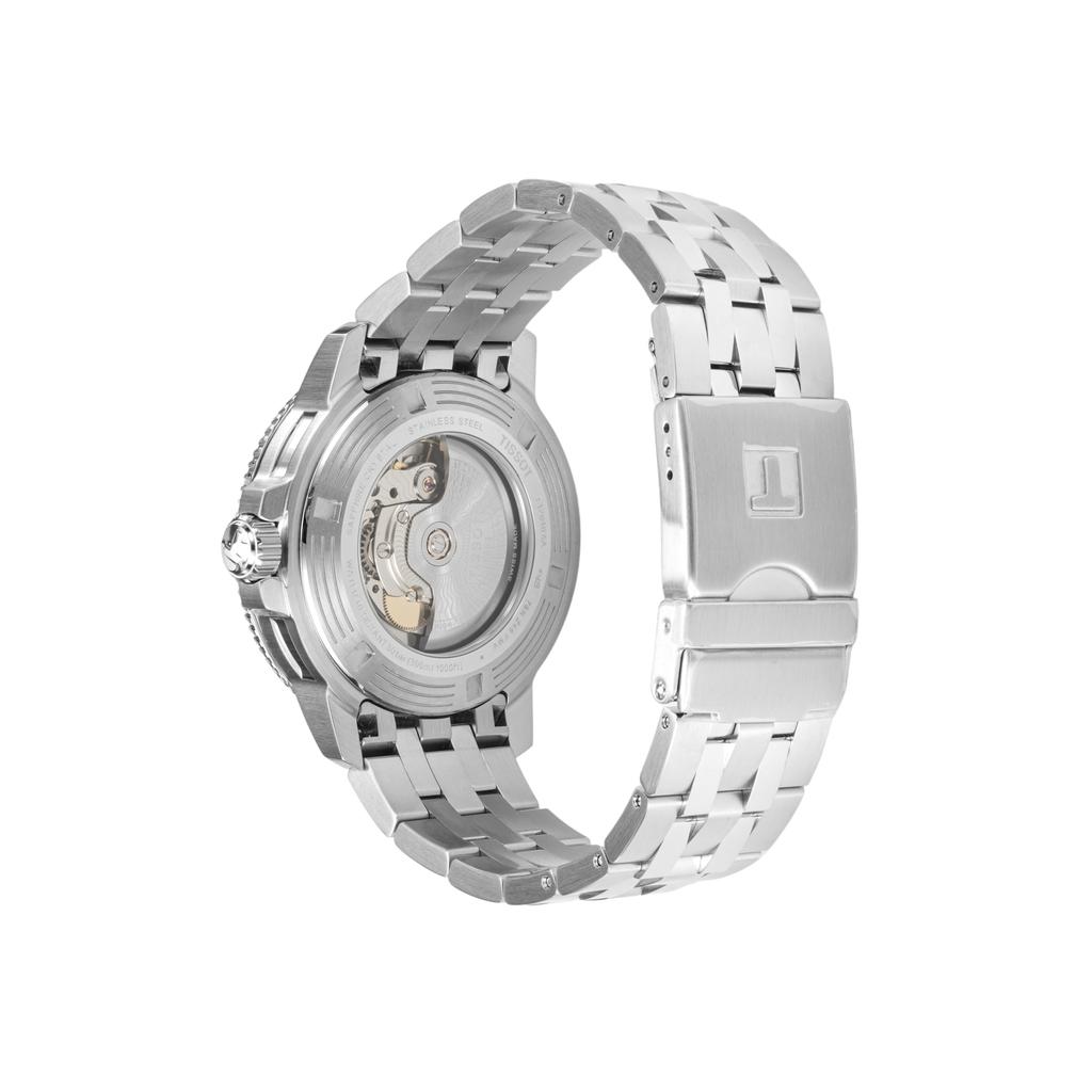 Tissot Starfish Collection Automatic Mechanical Movement Men's Watches Watch 43mm Green Dial T120.407.11.091.01