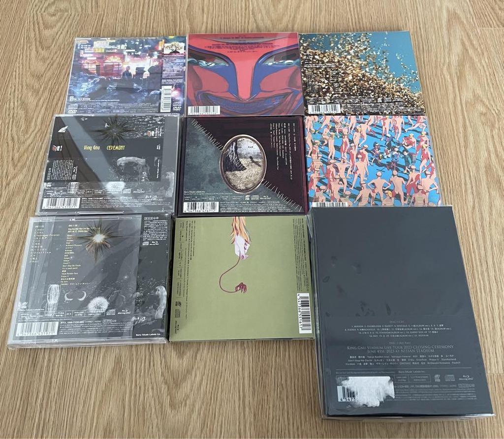 [USED] kingGnu CD DVD