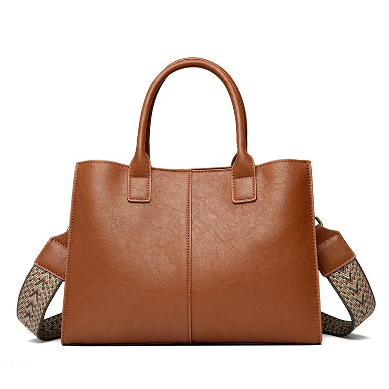 Bags Women's New Portable Messenger Bags Soft Leather Women's Bags Commuter Bags Fashion Shoulder Bags