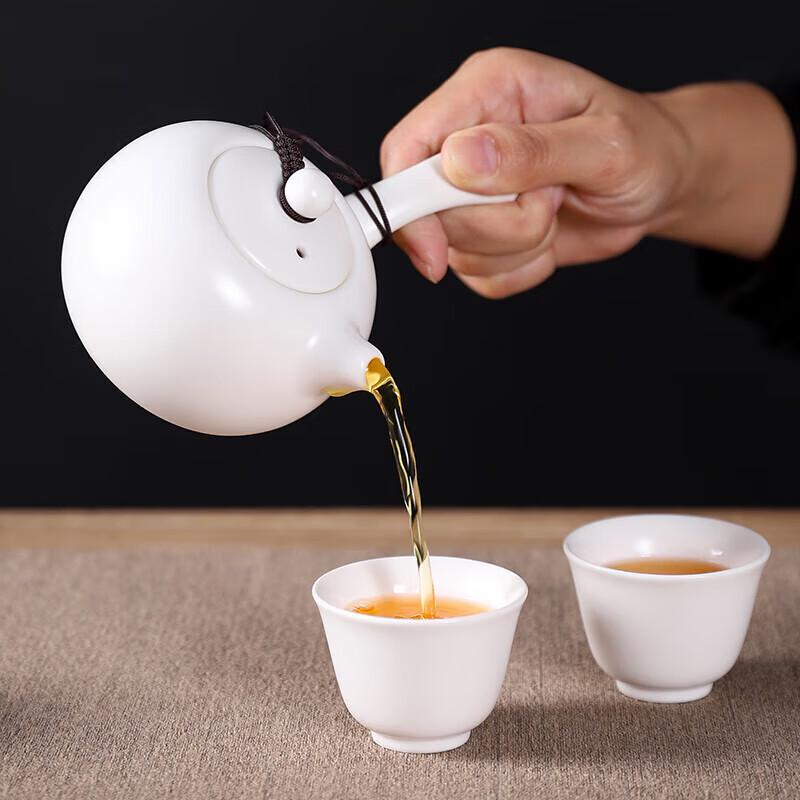 Wushiyuan Dingyao Side Handle Teapot Tea Set