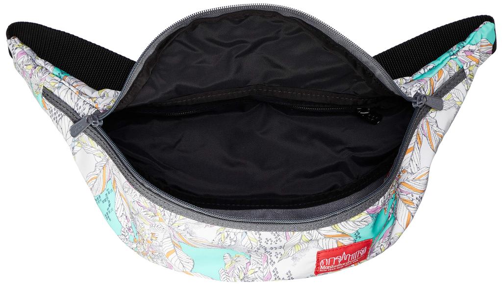 Originalprodukt Liberty Stoff Brooklyn Bridge Hüfttasche Hüfttasche MP1100LBTY19SS [Manhattan Portage] [Offiziell] Grün/Grau