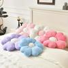 Flower-Shaped Plush Throw Pillow - Comfortable and Cute Mattress and C, Chair Cushion Floor Cushion