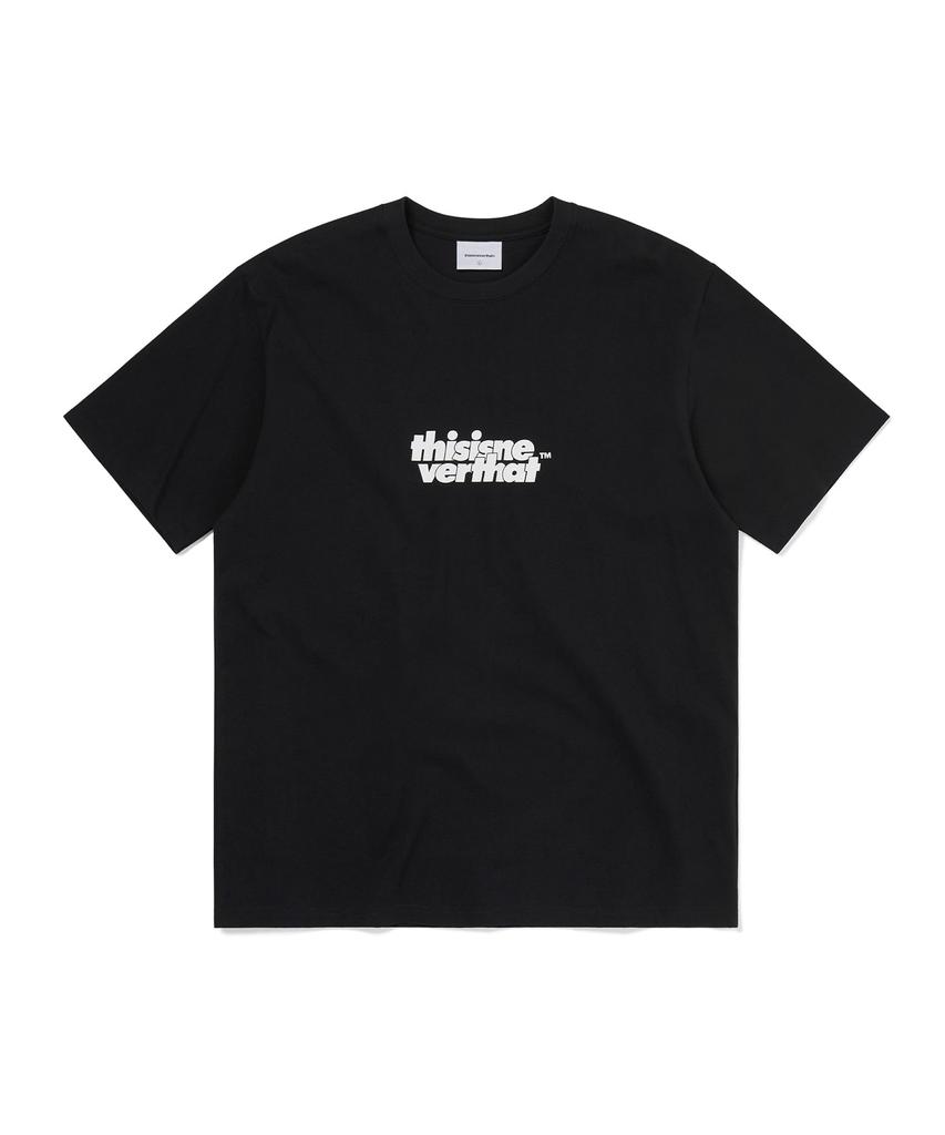 THISISNEVERTHAT Ol-Logo Tee Black