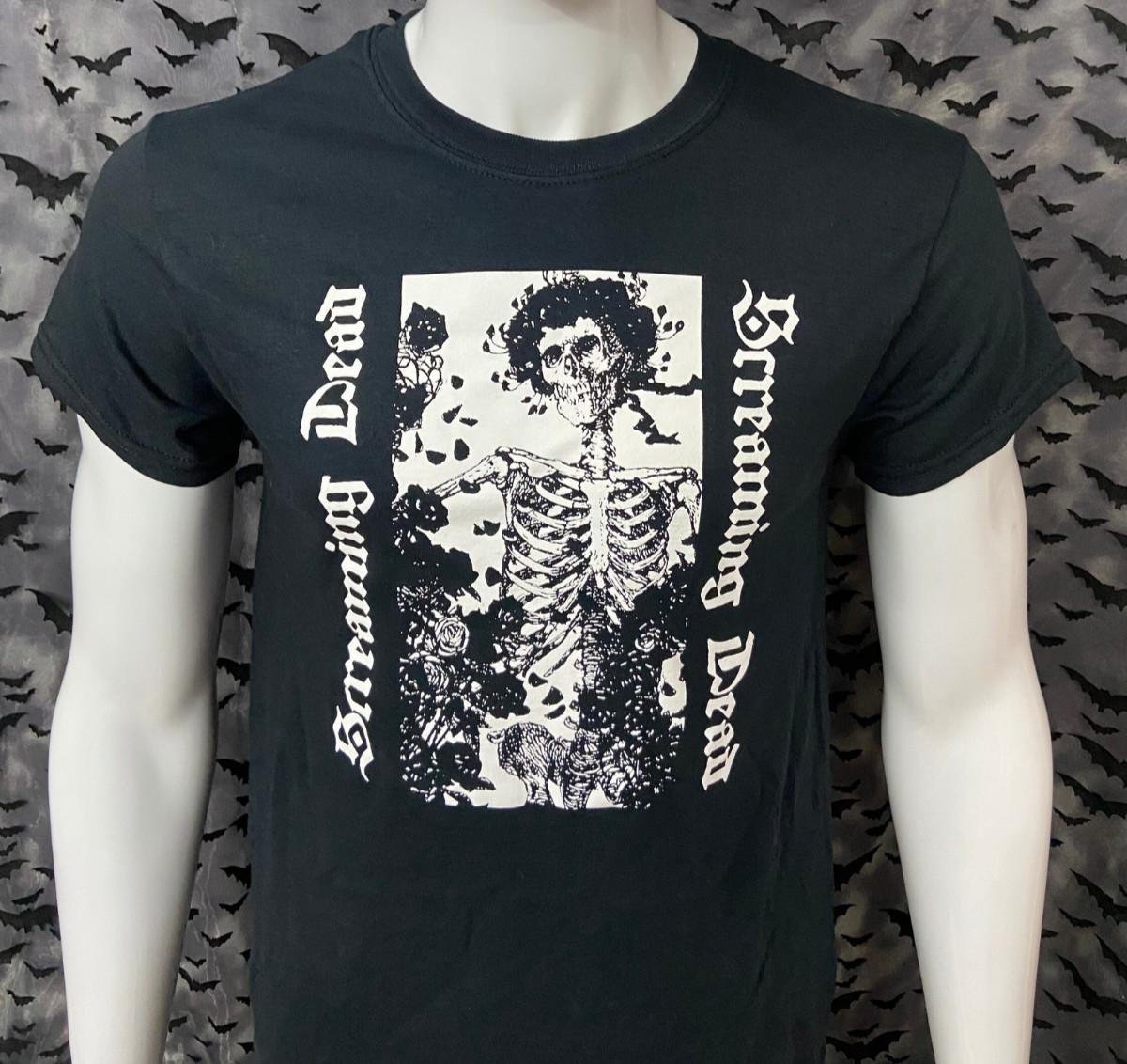 Футболка Screaming Dead Мужская Женская Футболки Топ Официальный Готический Deathrock Хоррор Панк Ночные Существа S