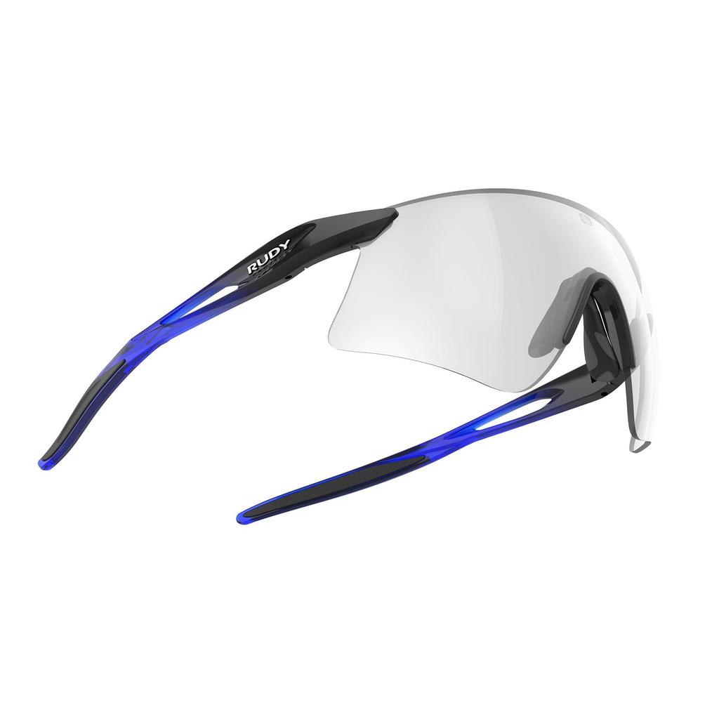 Sports Single Astral Black Fade Crystal Blue Gloss Frame ImpactX2 Photochromic Laser Black Lens [Rudy Project] Sunglasses, Lens, Sphere, /