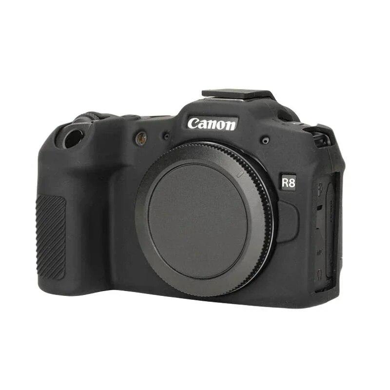 EOSR8 Silikon-Rüstungshaut-Kameragehäuse, Gehäuseschutz für Canon EOS R8 Digitalkamera