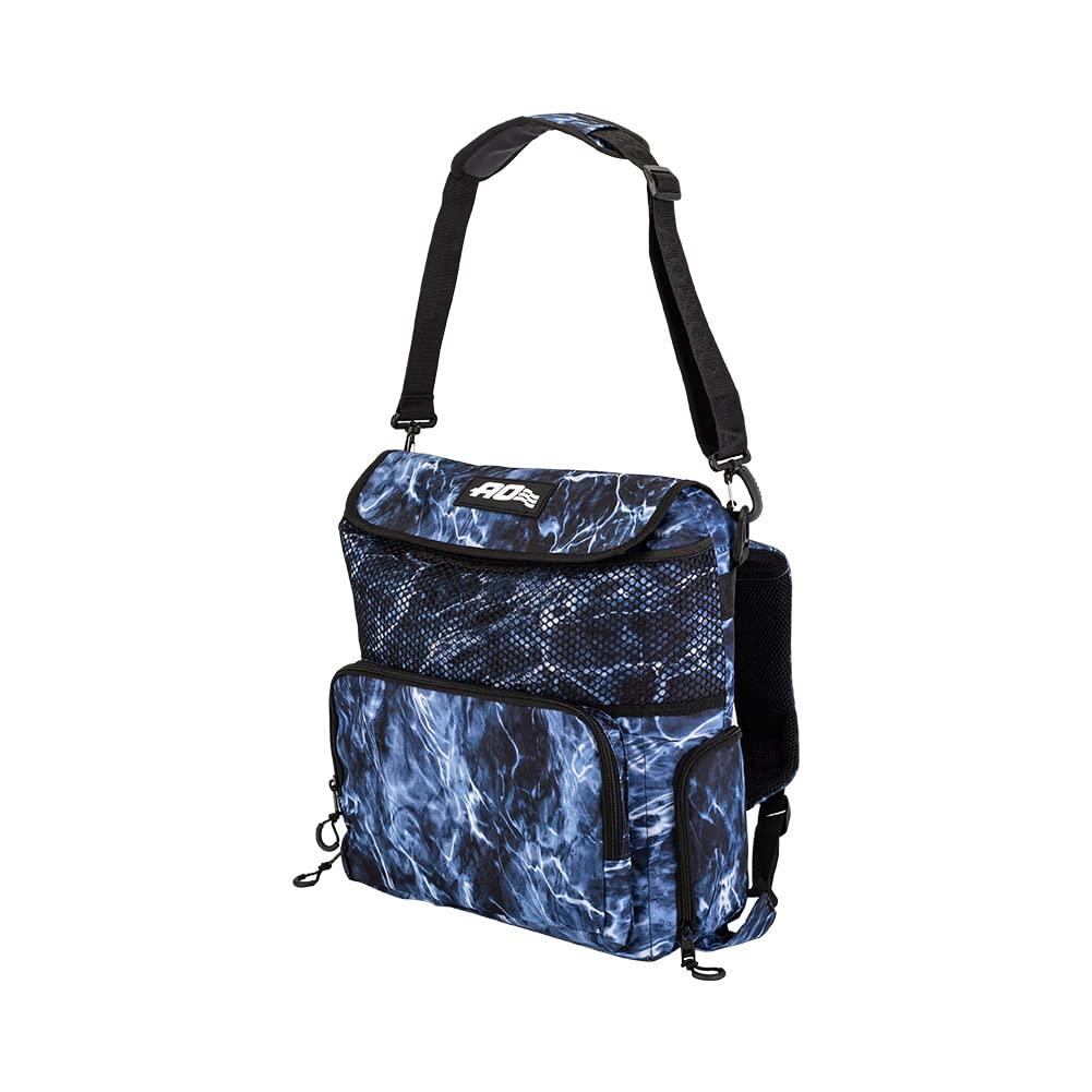 AO Coolers Cooler Bag 18 Backpack Soft Cooler AOELBFBP Bluefin Backpack Cooler Bluefin Backpack Soft Cooler Bag Outdoor [Used]