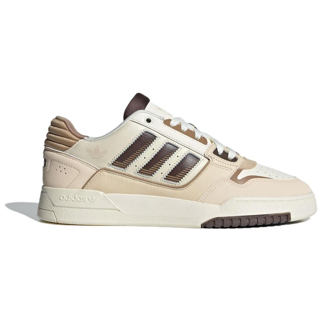 Adidas Originals Drop Step 2.0 Fashion Comfortable Low-Top Skate Shoes Unisex Sneakers White Brown JP5884