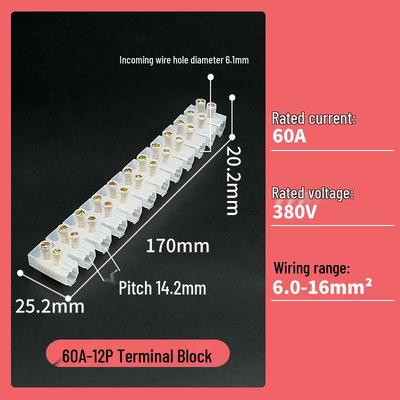 Through-Type Screw Terminal Block