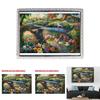 Mermaid Princess Canvas Wall Art Modern Fairy Tale Story Bedroom Children's Room Decorative Painting