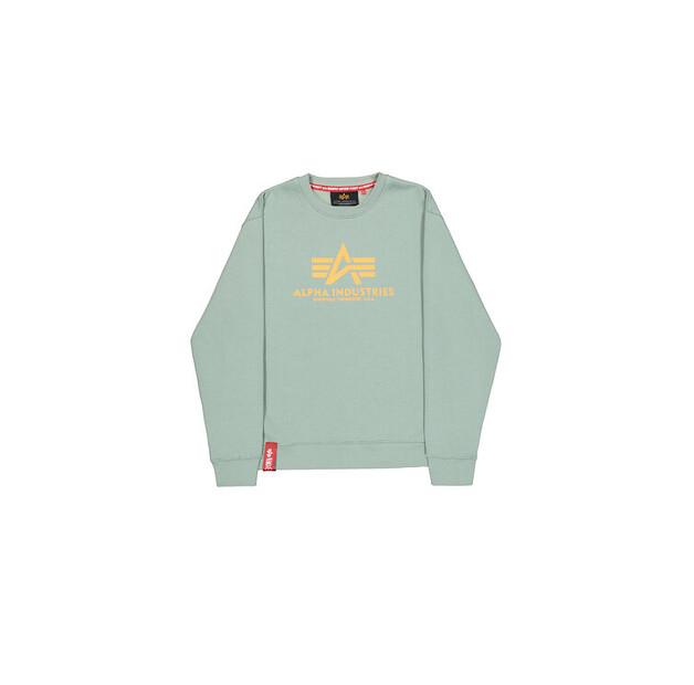 Толстовка Alpha Industries Basic Big Logo Sweatshirt EU M