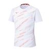 Tennis und Badminton Spiel Dynamotion Größe 62JAC024 Hemd, Feuchtigkeitstransportierend, Schnelltrocknend, Passform, Unisex, Weiß, XS,