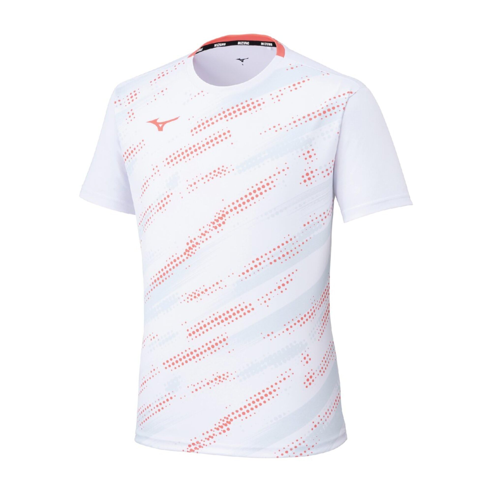 

Tennis and Badminton Game Shirt, Moisture-Wicking, Quick-Drying, Dynamotion Fit, Perfect for Club Activities, Unisex, White, Size XS, 62JAC024