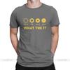 Lustiges Fotografie Blende T-Shirt für Männer Fotograf Was zum Teufel Neuheit Baumwolle T-Shirts Kurzarm