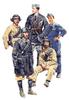 Miniart 1/35 Italian Tank Crew Head Resin Figures (5 Figures) Plastic Model MA35500 (Person)