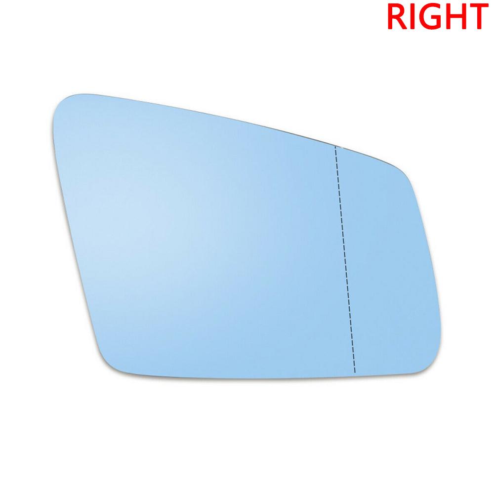 

1PCS Car Side Heated Mirror Glass Rearview Mirror Lens Left /Right for MERCEDES-BENZ C180 C250 C300 D350 E200 E300 2010-2013 Blue (R)